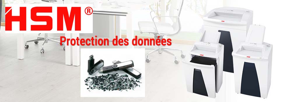 Les destructeurs de documents de la marque HSM