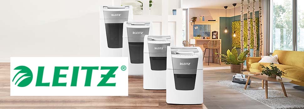 Les destructeurs de documents de la marque Leitz